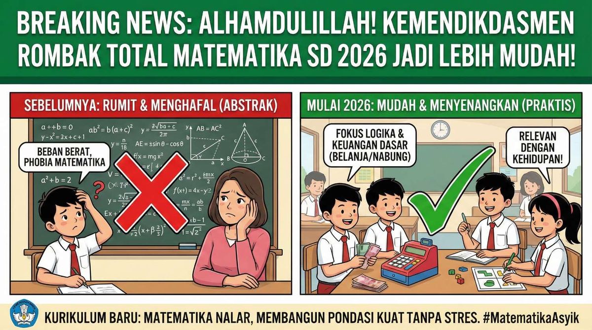 Kurikulum Matematika Usia Dini Dinilai Terlalu Berat