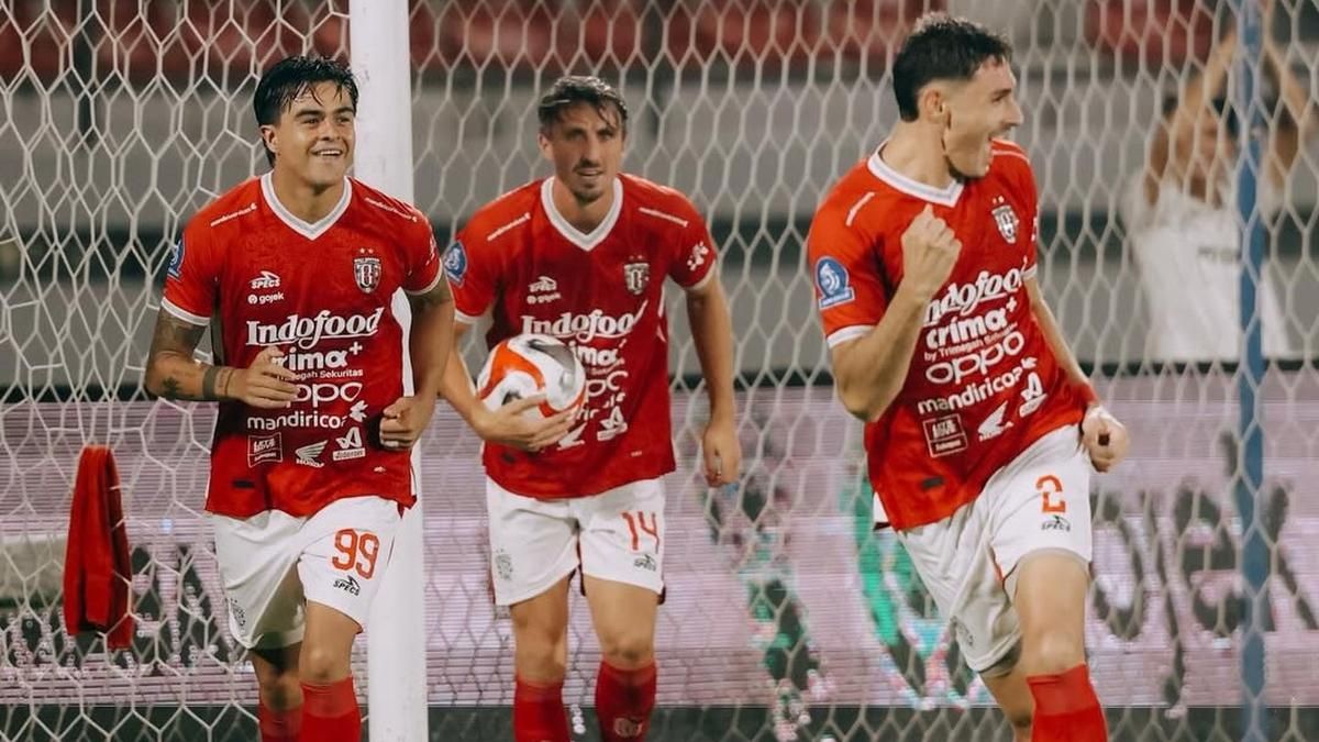 Bali United Bantai PSBS Biak 6-1, Persik Kediri Imbang Lawan Persijap