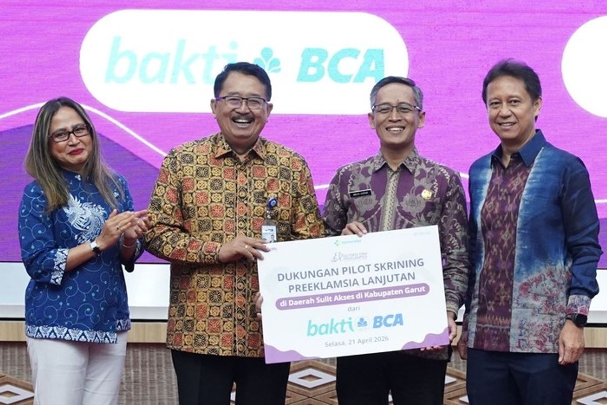 Bakti BCA Fasilitasi Deteksi Dini Preeklamsia Guna Tekan Angka Stunting