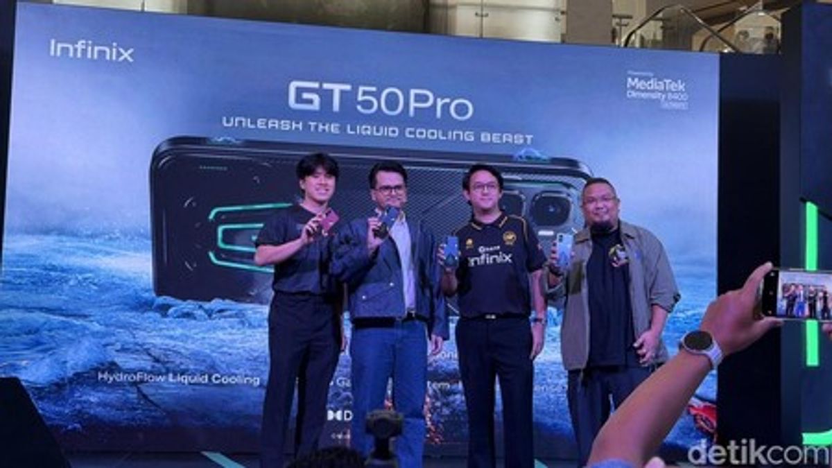 Infinix Luncurkan Ponsel Gaming GT 50 Pro di Indonesia