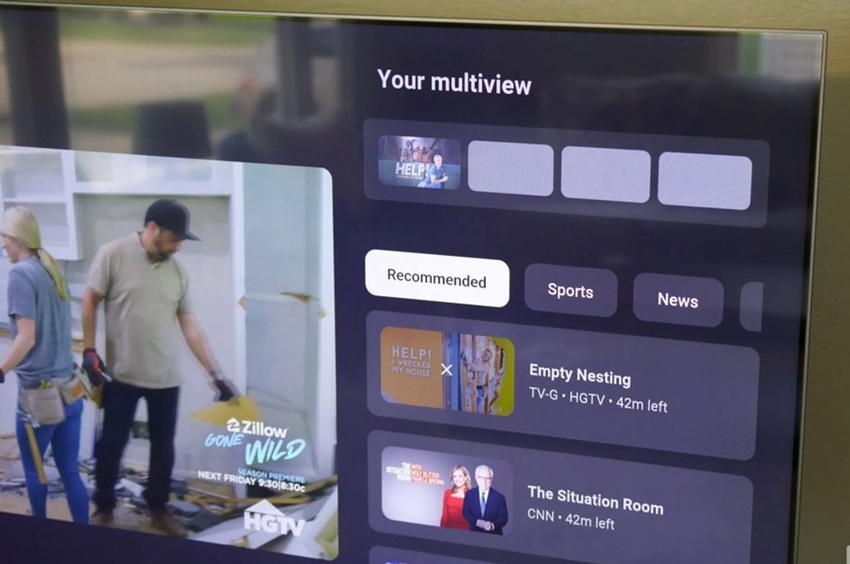 Google Uji Fitur Multiview Kustom dan Format Iklan Baru di YouTube TV