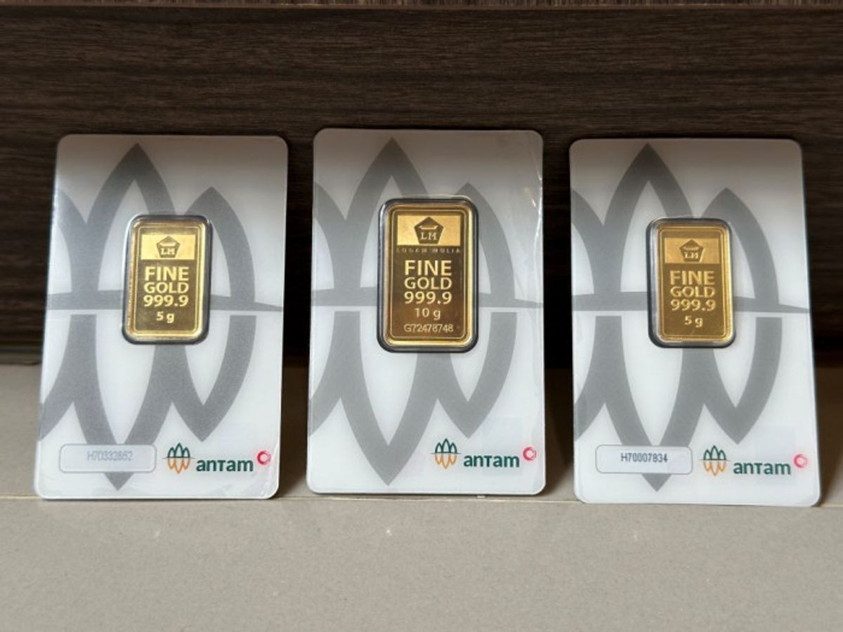 Harga Emas Antam Anjlok Rp50 Ribu, Buyback Ikut Turun 9 April 2026