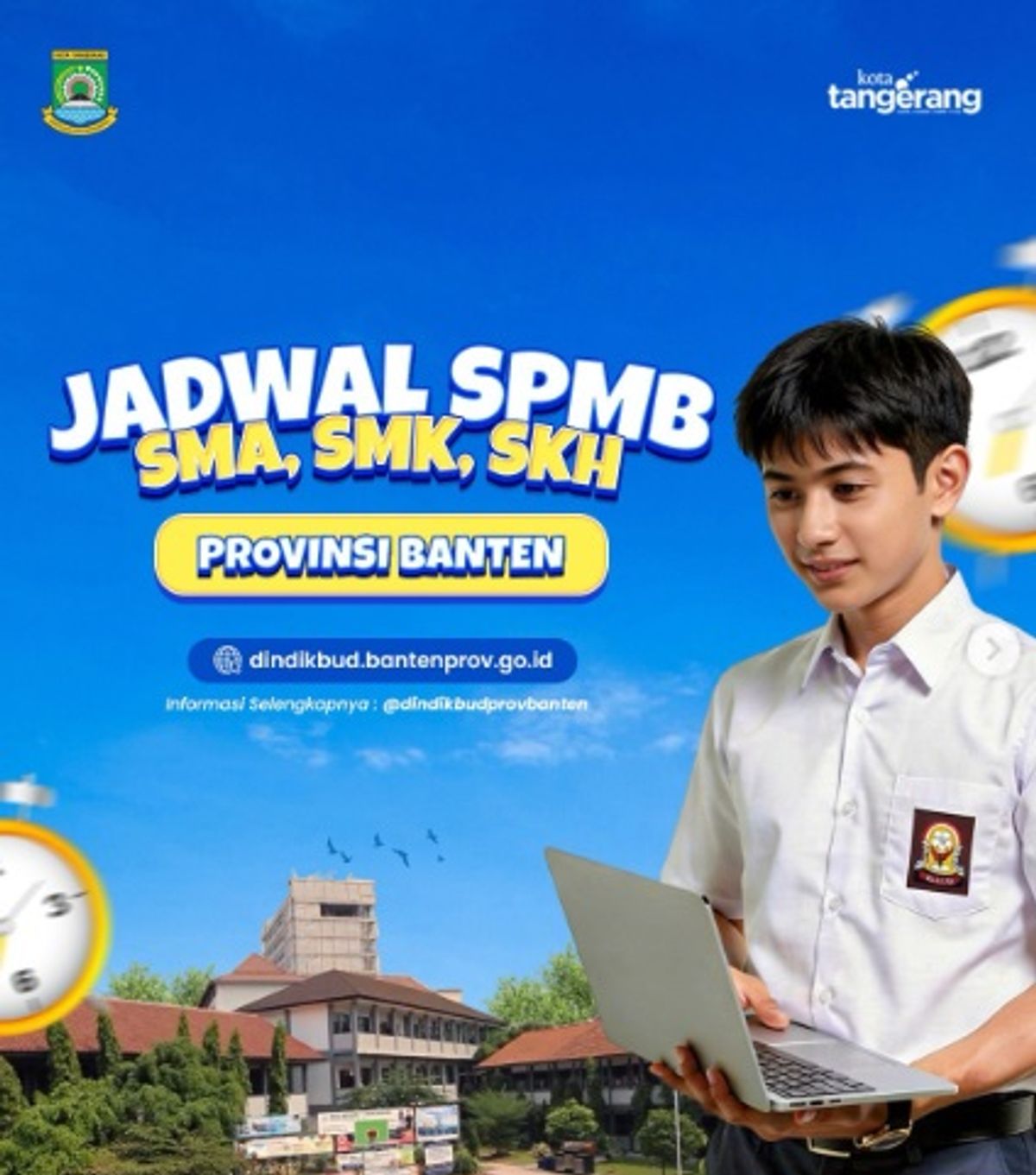 Pemprov Banten Tetapkan Jadwal SPMB 2026 Jenjang SMA SMK dan SKh