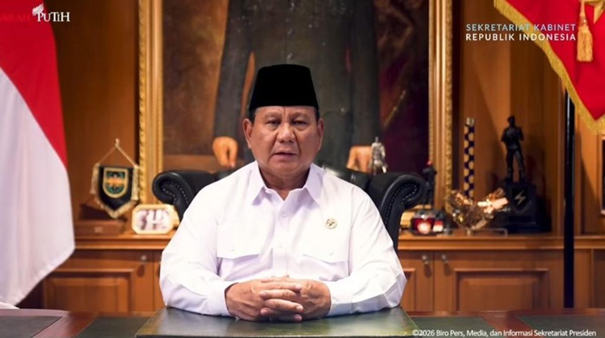Presiden Prabowo Hadiri Peringatan May Day 2026 di Monas