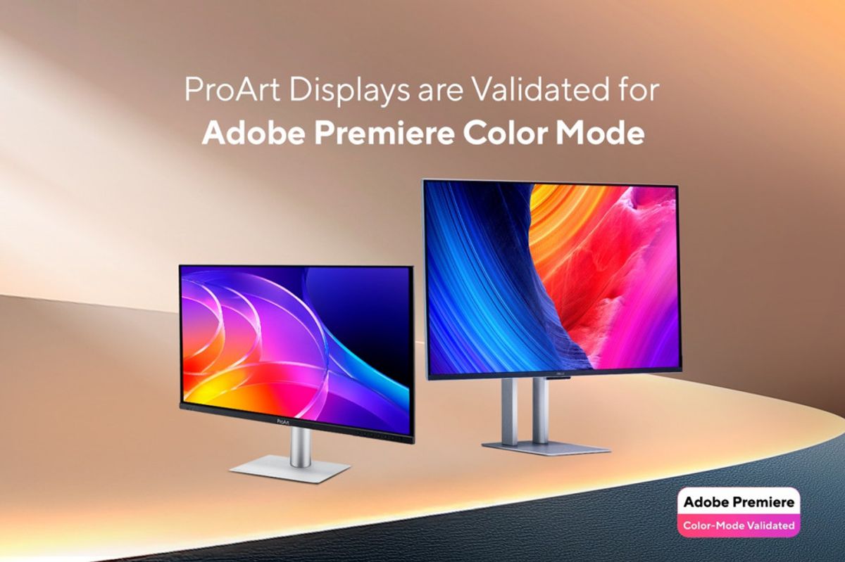 Asus dan Adobe Jalin Kerja Sama Integrasi Monitor ProArt