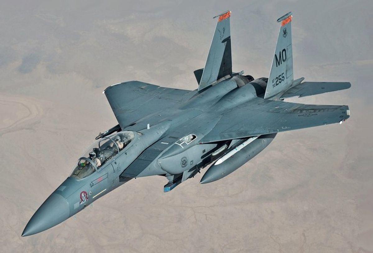 Jet Tempur F-15E AS Jatuh di Iran, Militer Cari Pilot
