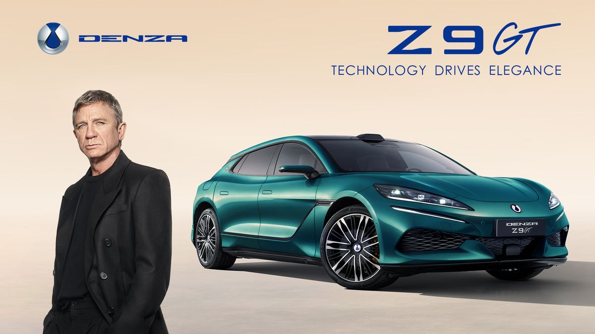 Daniel Craig Jadi Wajah Kampanye Global Mobil Listrik Premium Denza