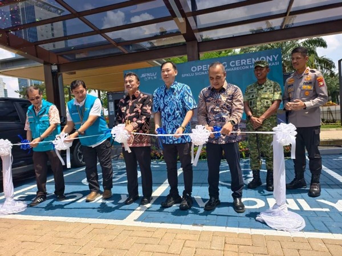 SPKLU Signature 2,7 MVA Resmi Beroperasi di Summarecon Mall Bekasi