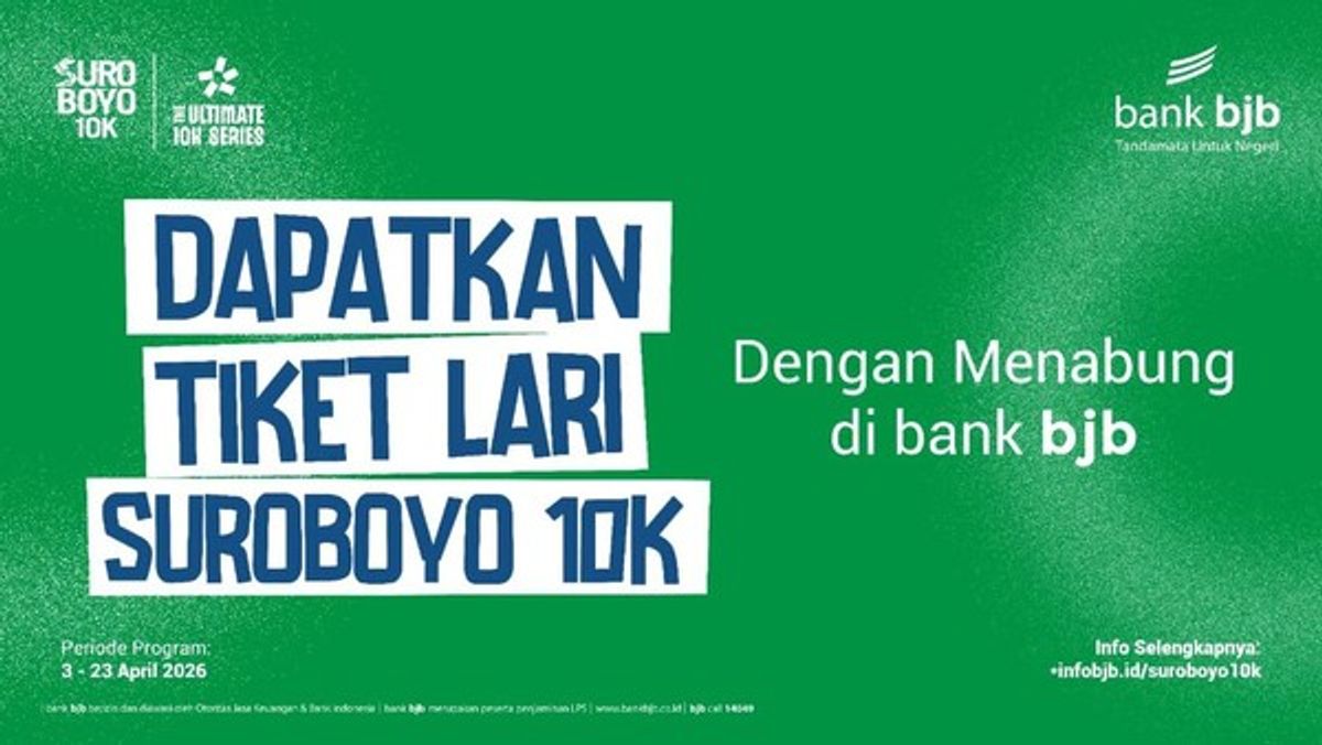 Bank bjb Bagikan Tiket Suroboyo 10K Melalui Program Tabungan