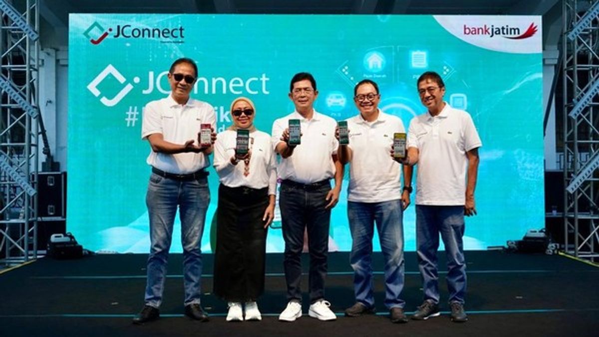 Bank Jatim Luncurkan JConnect Versi Terbaru Berisi 36 Fitur Canggih