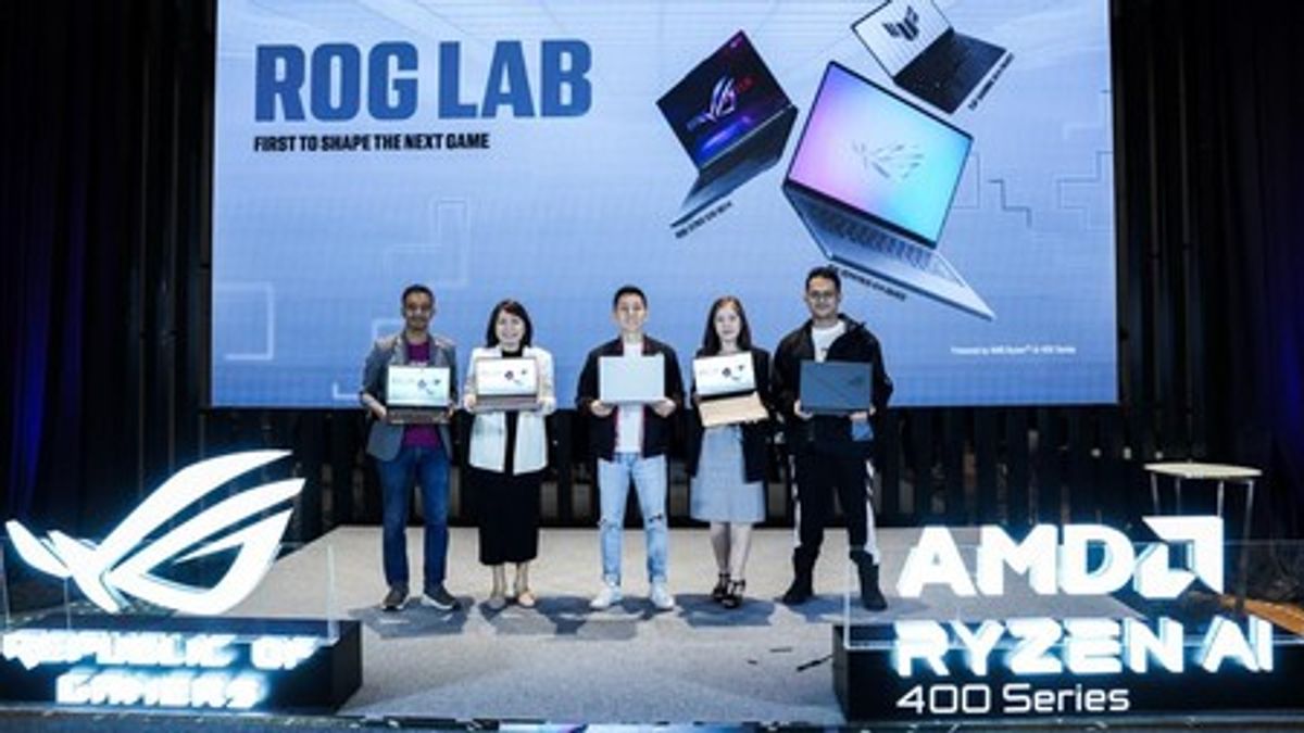 Asus Luncurkan Tiga Laptop Gaming Berbasis AI di Indonesia