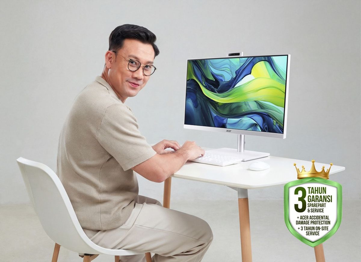 Acer Indonesia Luncurkan Desktop All-in-One Aspire C24A Series