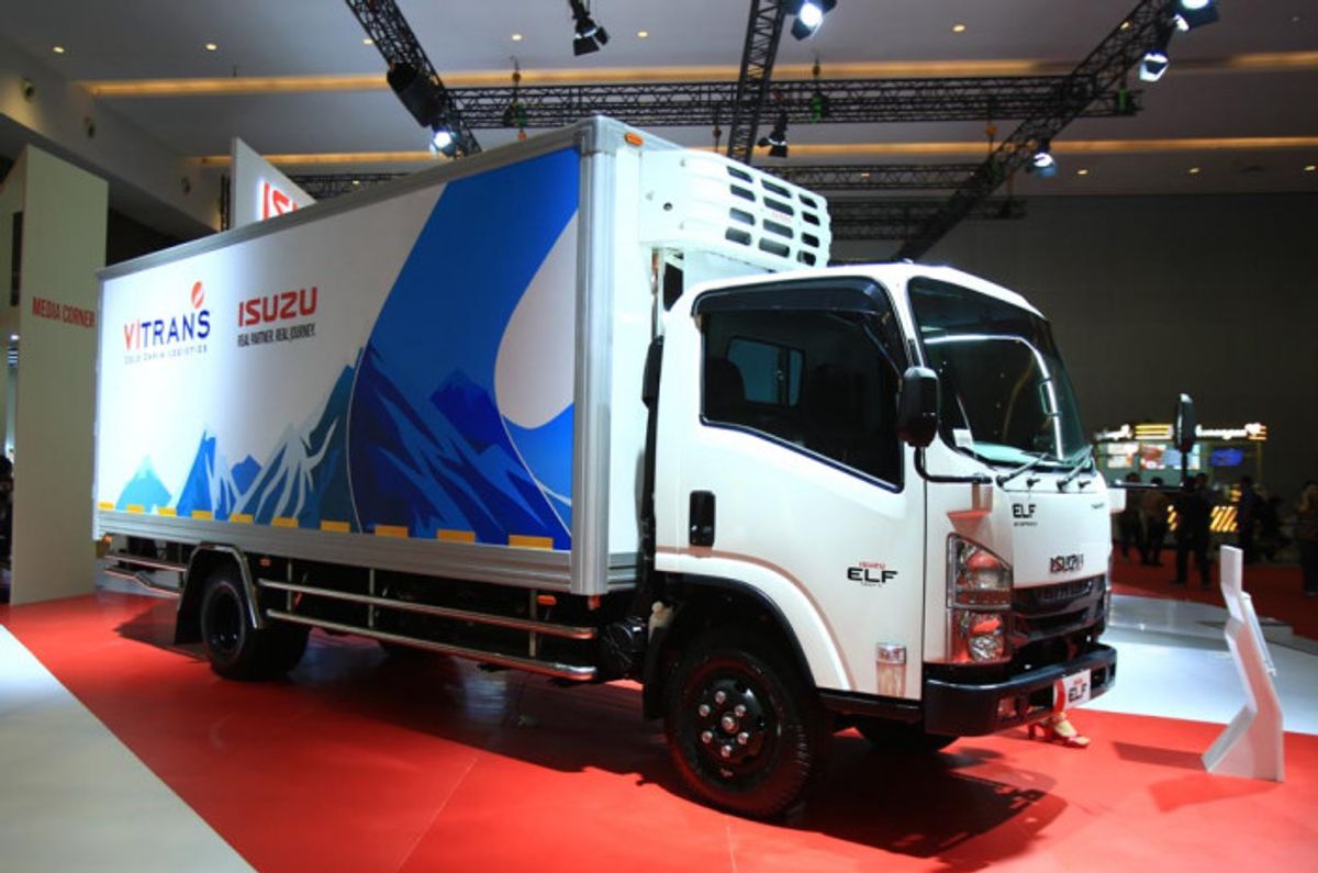 Isuzu Hadirkan ELF Refrigerator di GIICOMVEC 2026, Solusi Cold Chain
