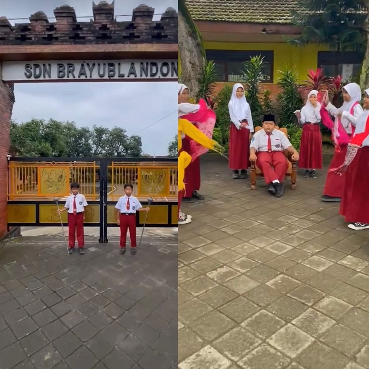 SDN Brayublandong Mojokerto Gunakan Konsep Drama China Tarik Siswa Baru