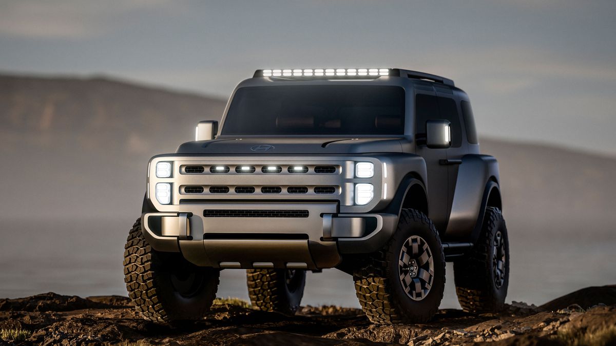 Hyundai Pamerkan Boulder Concept, SUV Off-road Siap Lawan Medan Ekstrem