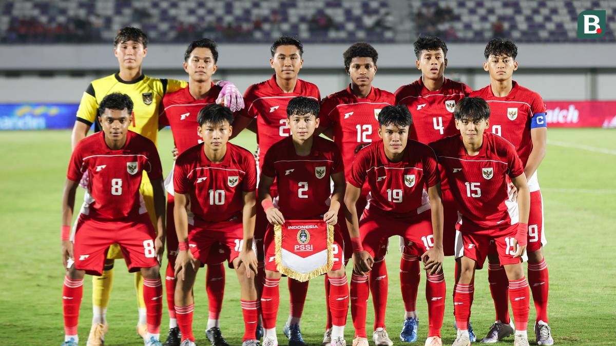 Timnas Indonesia U-17 Kalahkan Timor Leste 4-0 di Gelora Joko Samudro