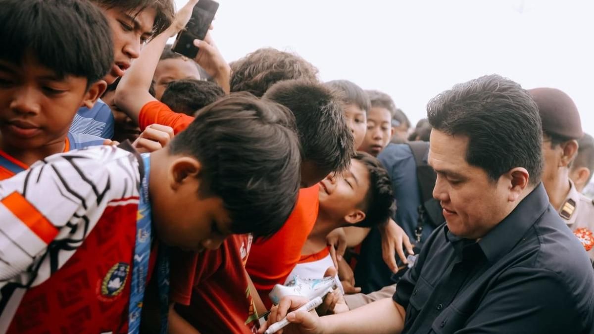 Menpora Erick Thohir Apresiasi Konsistensi Youth Football Tournament Bali 7s
