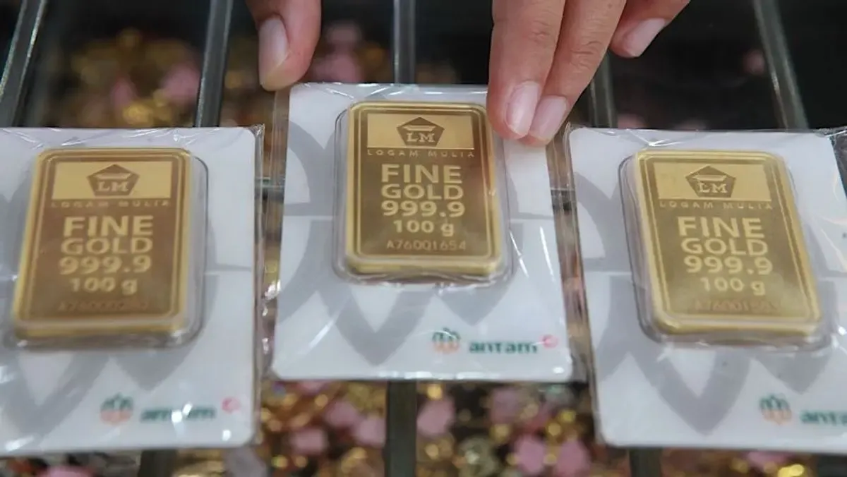 Harga Emas Antam Turun Menjadi Rp 2.888.000 per Gram