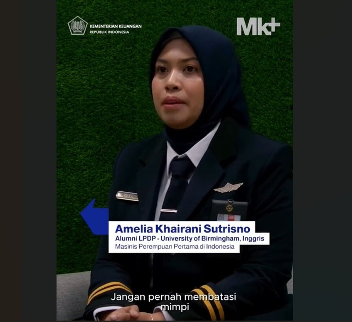 Amelia Khairani Sutrisno Selesaikan Studi S2 Perkeretaapian di Inggris
