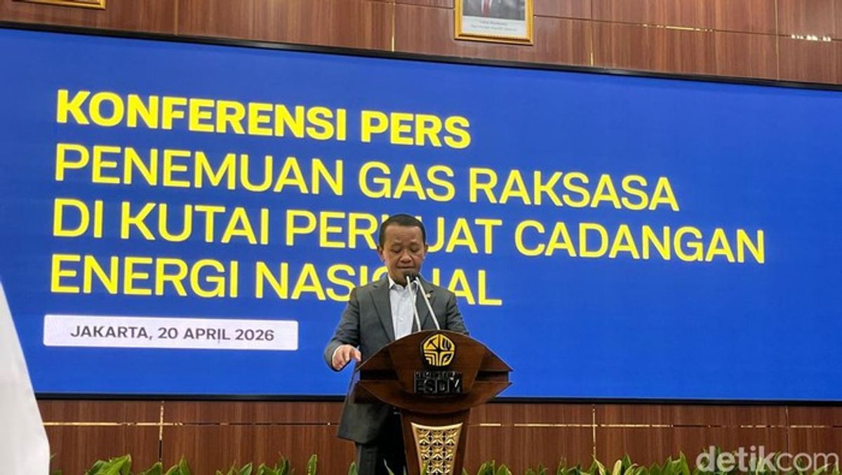 Bahlil Lahadalia Umumkan Temuan Cadangan Gas Raksasa di Blok Ganal