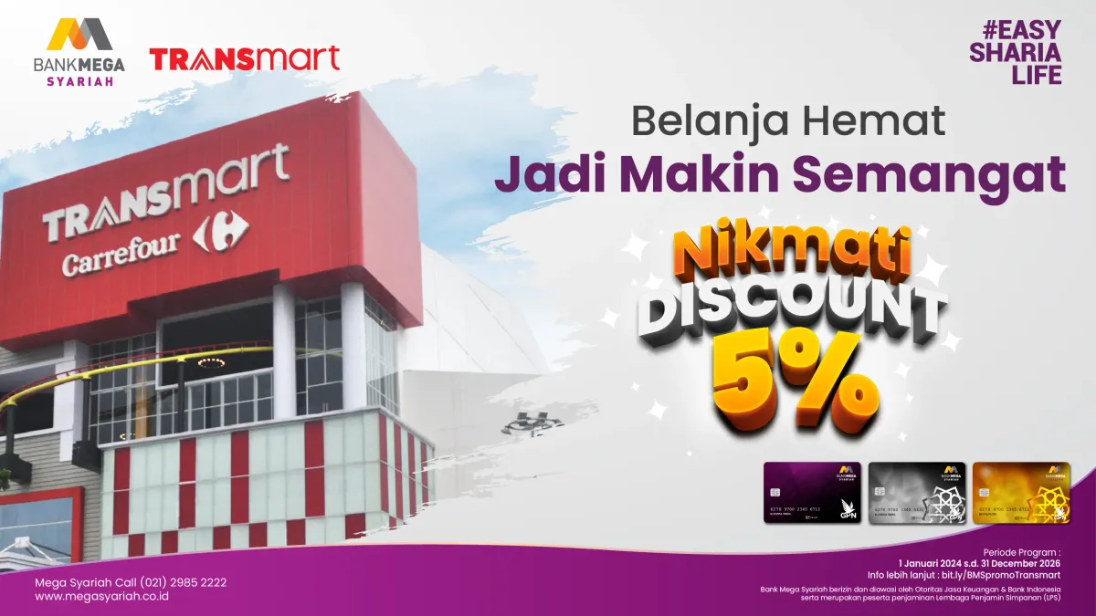 Transmart Kembali Gelar Full Day Sale dengan Diskon Besar 5 April 2026