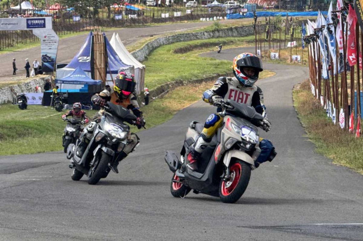 Yamaha Gear Ultima Uji Durabilitas Mesin di Sirkuit Puncak Mario