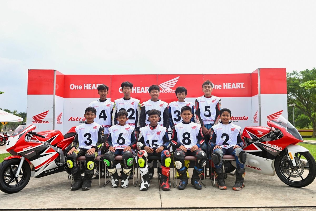 Astra Honda Racing School 2026 Pilih 10 Pembalap Muda Berbakat