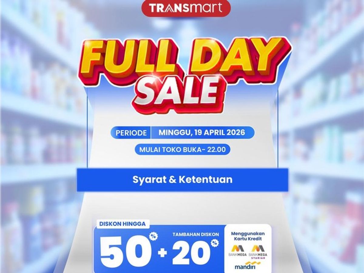 Transmart Gelar Full Day Sale dengan Diskon Elektronik Besar pada April