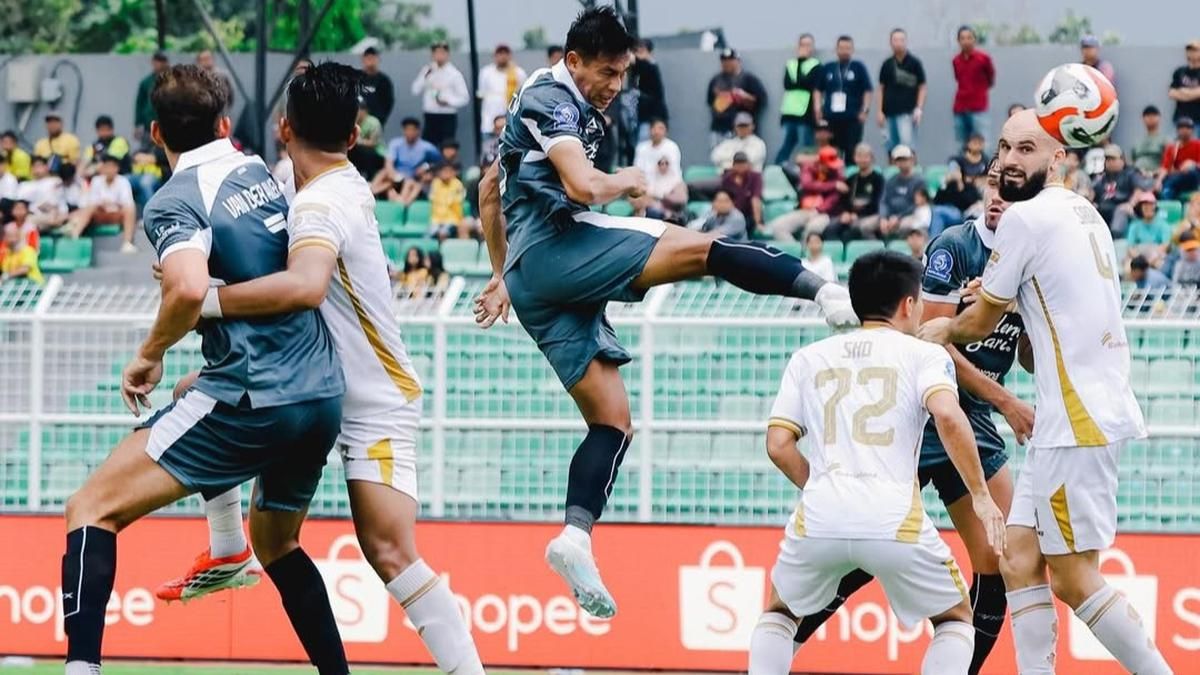 Bhayangkara FC Kalahkan PSIM Yogyakarta 2-1 di Lampung