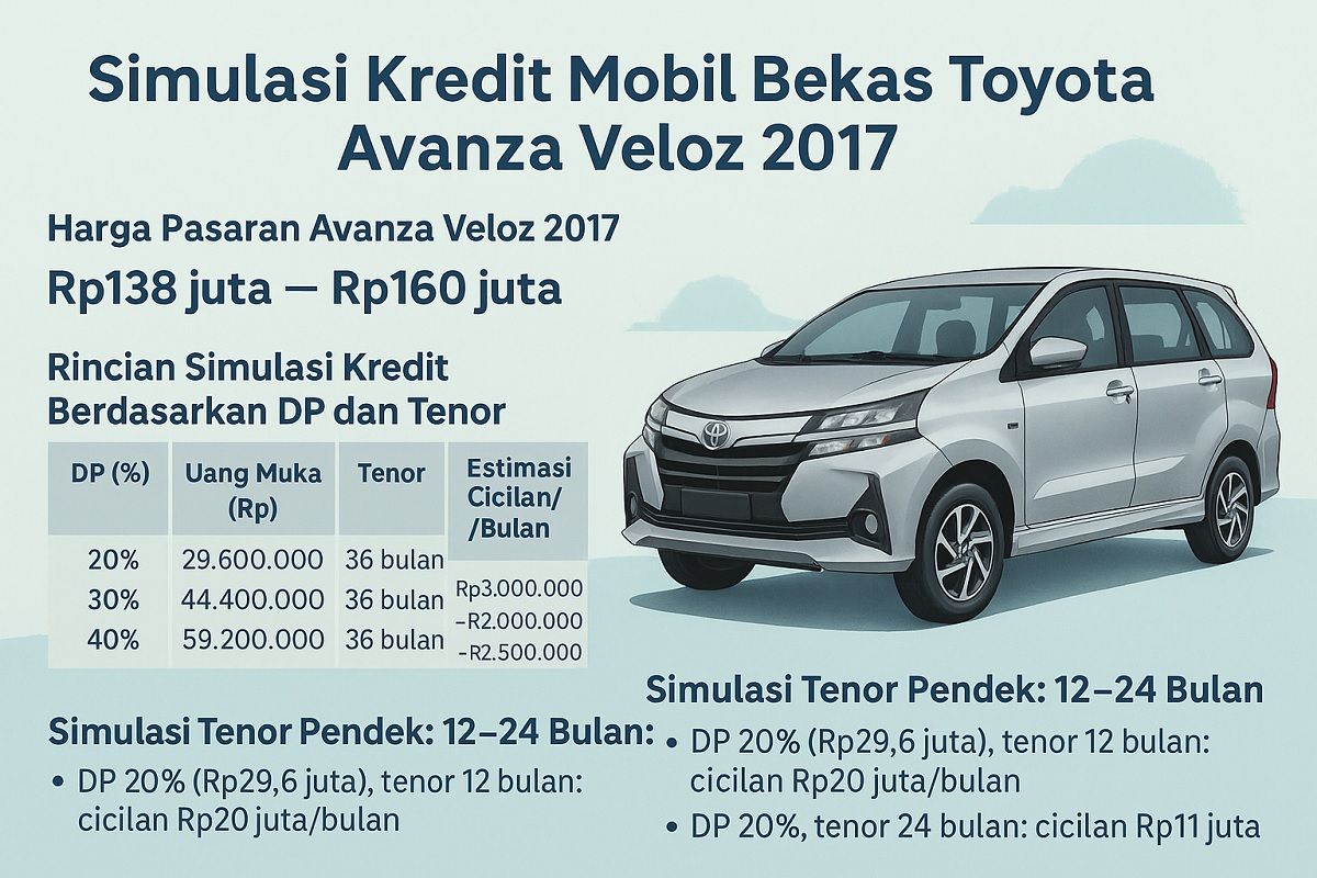 Rekomendasi Mobil Bekas Harga Rp50 Jutaan: Pilihan Ekonomis dan Fungsional