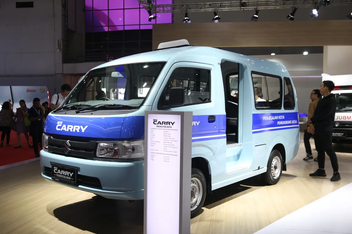 Suzuki Pamer New Carry dan APV di GIICOMVEC 2026, Fokus Sektor Bisnis
