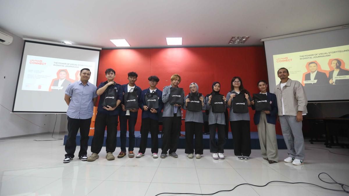 Liputan6.com Connect Ajak Mahasiswa Pahami Visual Storytelling di Jurnalisme Digital