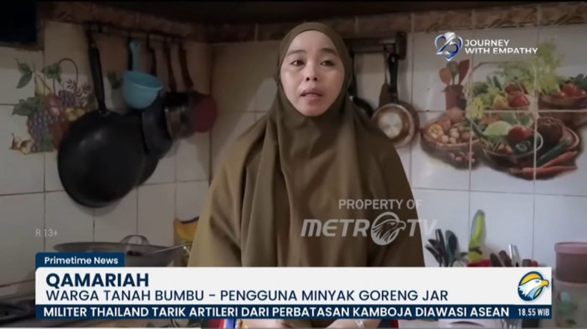 Warga Tanah Bumbu Minati Minyak Goreng JAR karena Kualitas