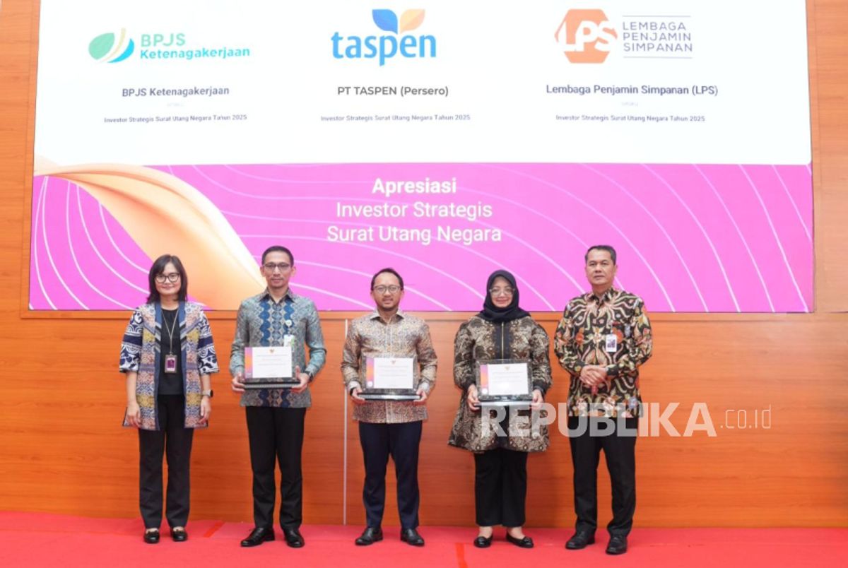 TASPEN Raih Penghargaan Investor Strategis Surat Utang Negara 2025 dari Kemenkeu