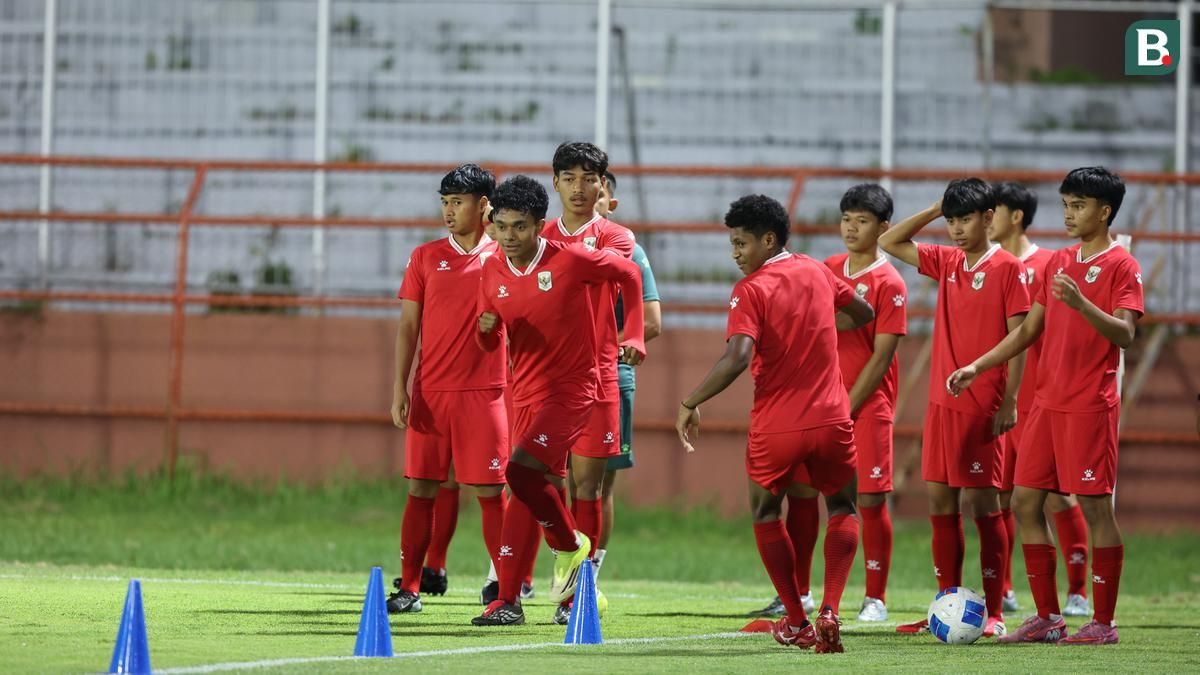 Timnas Indonesia U-17 Targetkan Kemenangan Lawan Vietnam di Sidoarjo