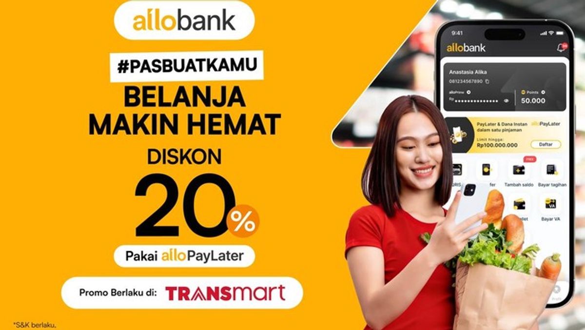 Transmart Tawarkan Potongan Harga Hingga 20% Pakai Allo Paylater Hingga Akhir 2026