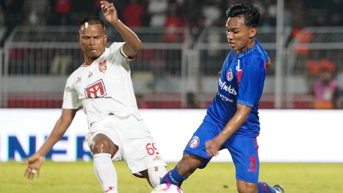 Arkhan Fikri Targetkan Kemenangan Arema FC atas Persib Bandung