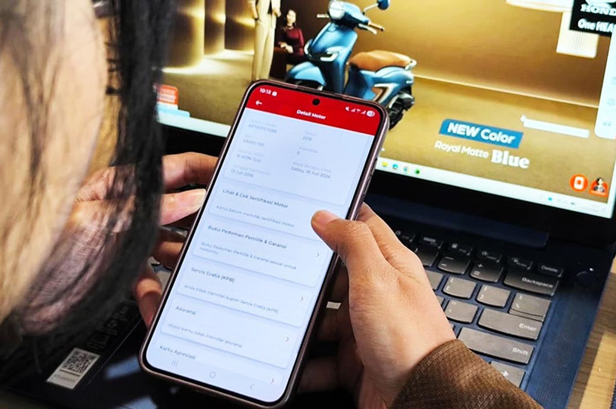 Aplikasi Wanda Tambahkan Fitur Cek Garansi Motor Honda