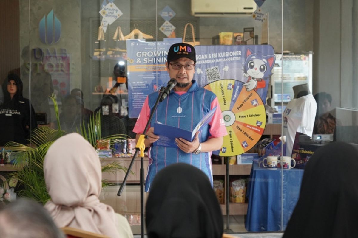 Universitas Mercu Buana Resmikan UMB Store dan Hall Badminton