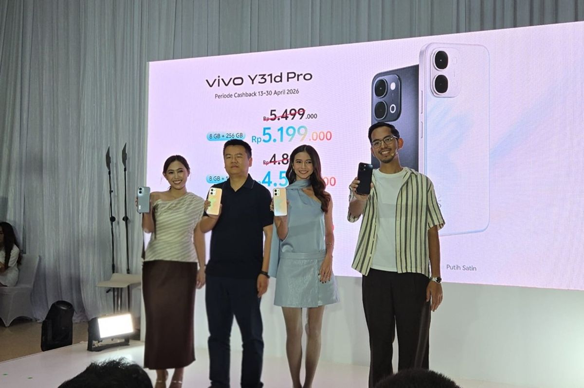vivo Indonesia Luncurkan Y31d Pro dengan Baterai 7000mAh