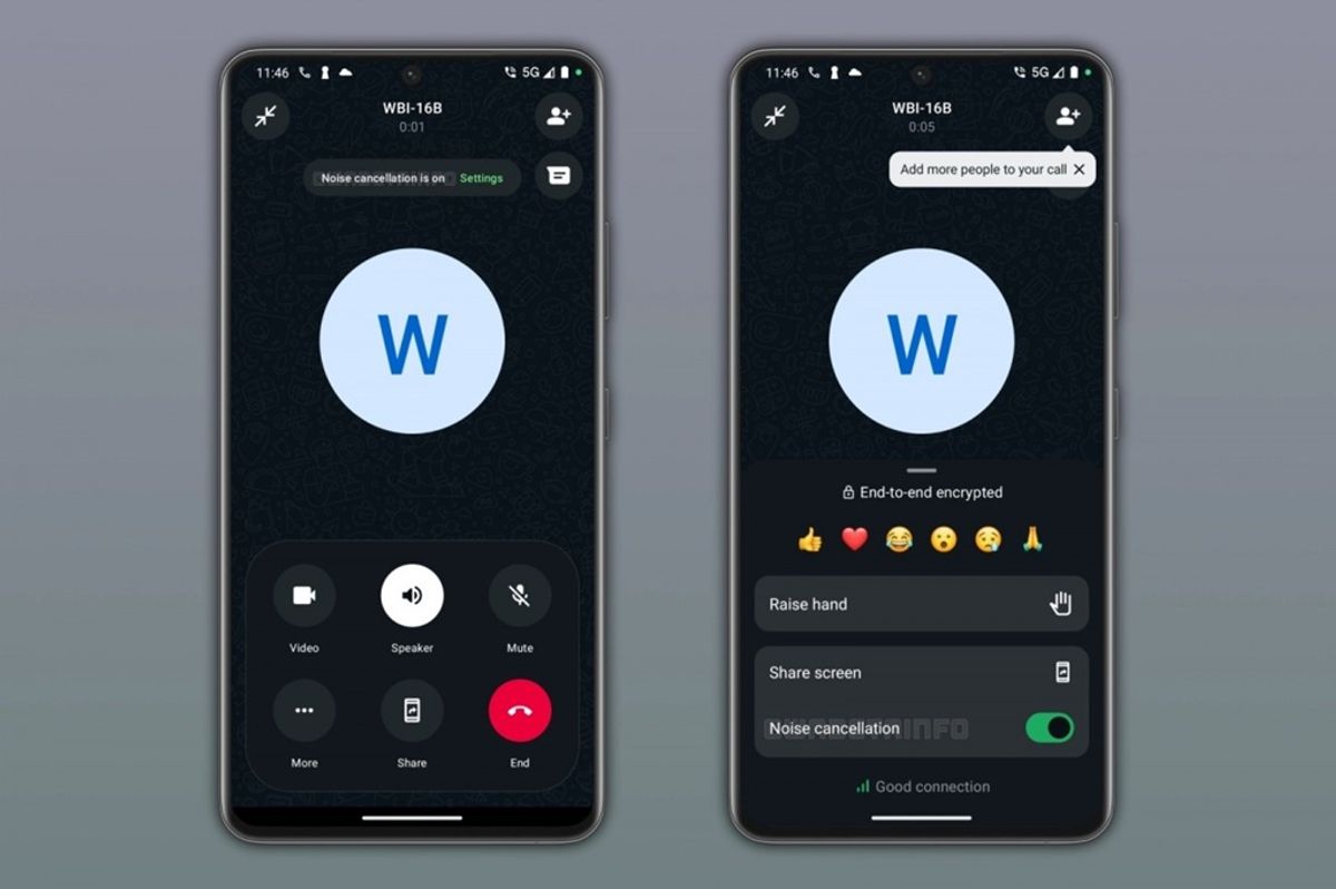 WhatsApp Uji Fitur Noise Cancellation untuk Panggilan Video dan Suara