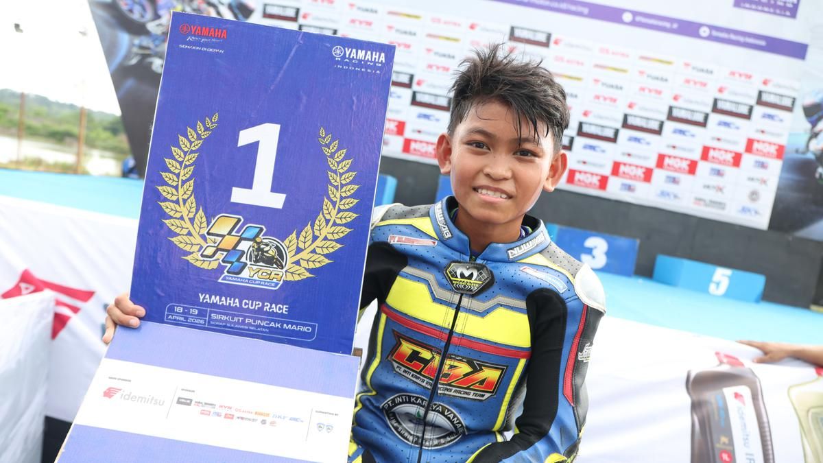 Syafiq Riza Menangkan Balap YCR 2026 di Sirkuit Puncak Mario Sidrap