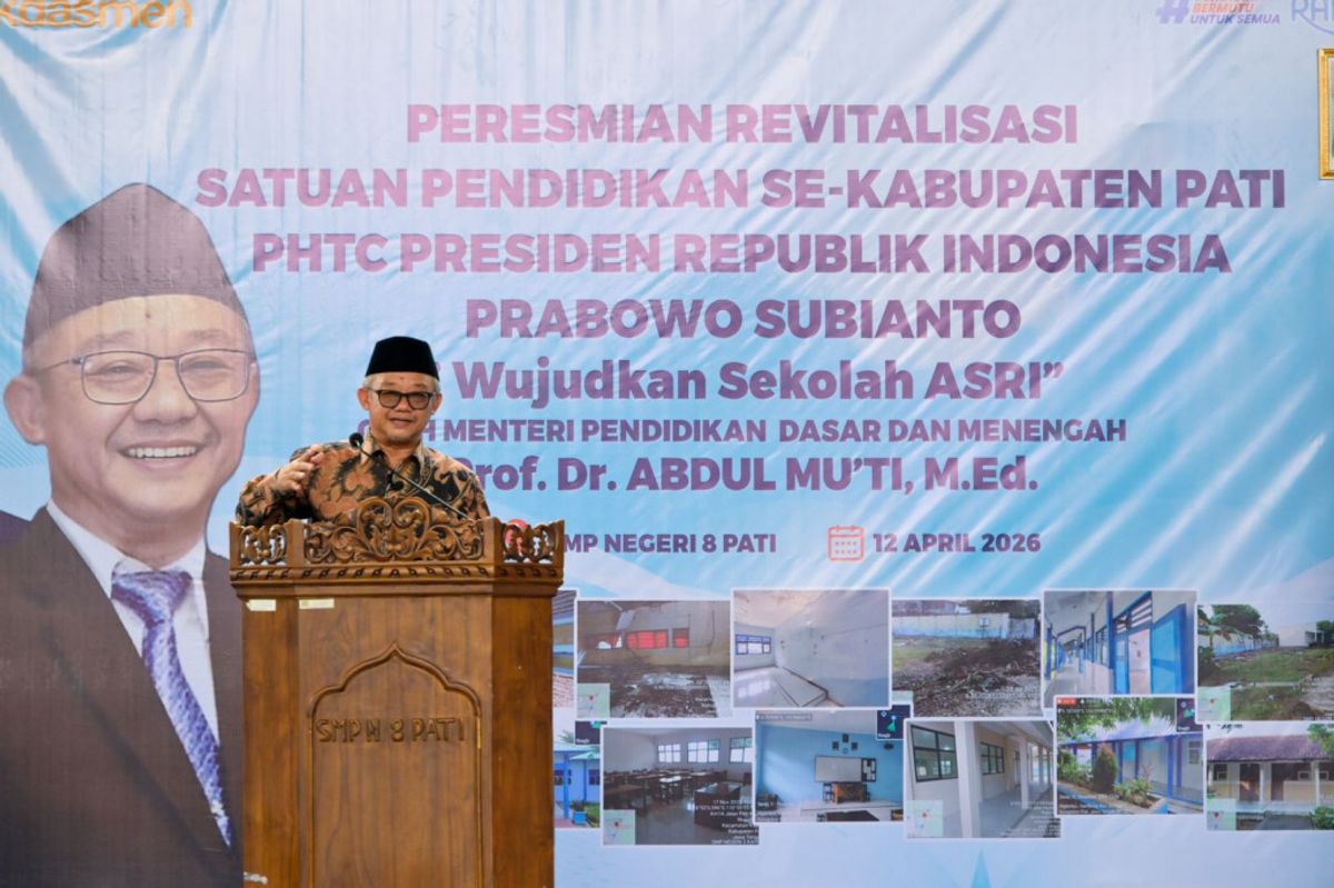 Revitalisasi Sekolah di Pati Capai 90 Satuan Pendidikan, Anggaran Rp16,9 Triliun