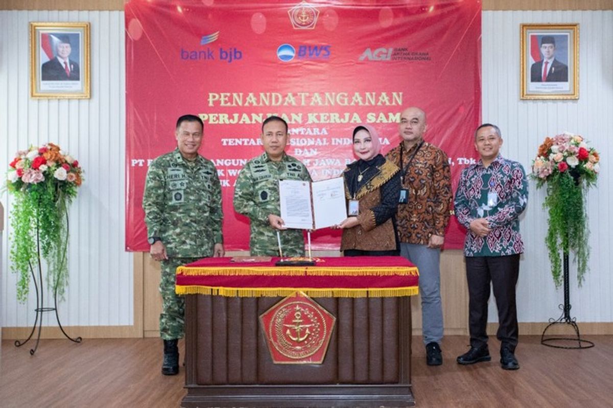bank bjb dan Mabes TNI Perkuat Kerja Sama Layanan Keuangan