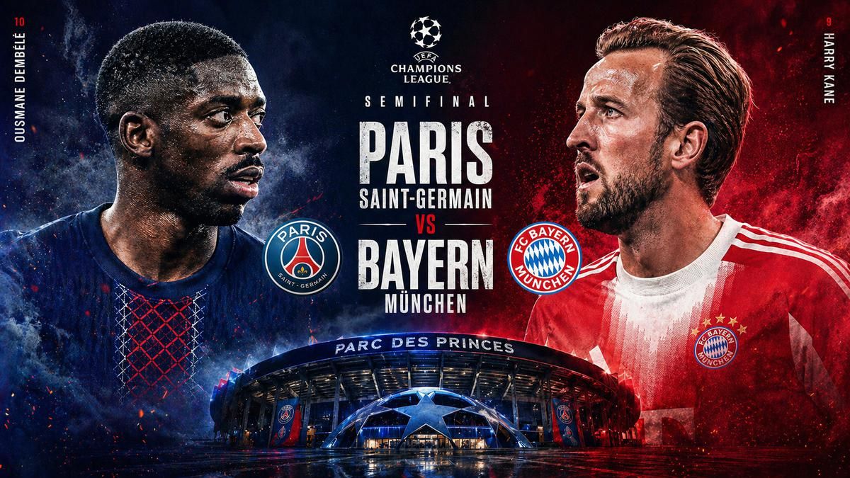PSG Jamu Bayern Munchen di Semifinal Liga Champions 2026
