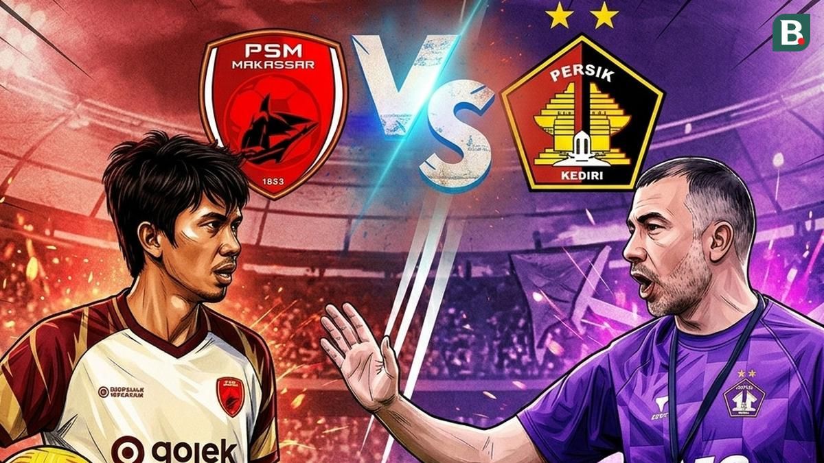 PSM Makassar Jamu Persik Kediri di Stadion Gelora BJ Habibie