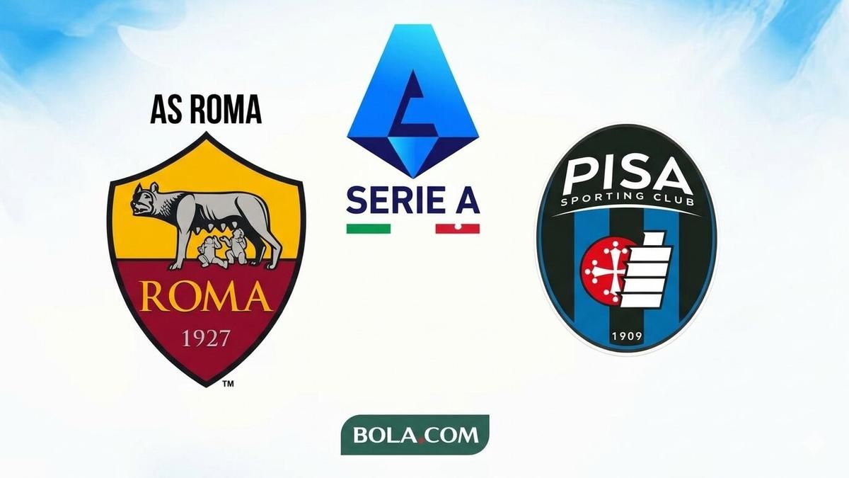 AS Roma Jamu Pisa di Olimpico, Kedua Tim Hadapi Misi Berbeda
