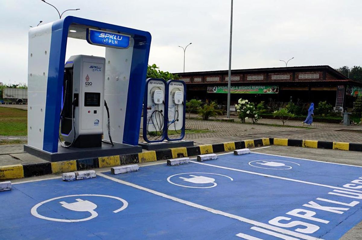 Transaksi SPKLU PLN Catat Rekor Saat Mudik Idulfitri 2026