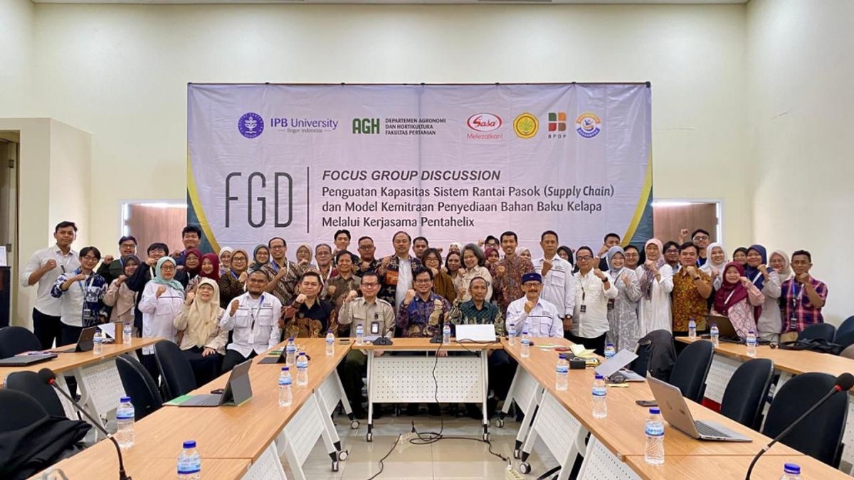 Sasa dan IPB Perkuat Industri Kelapa Nasional Melalui Hilirisasi