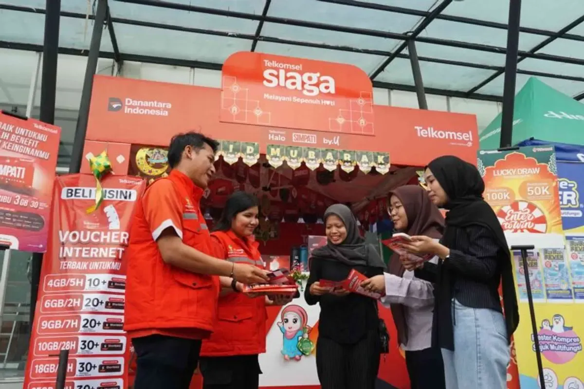 Trafik Data Telkomsel Melonjak 13,4% di Puncak Lebaran 2026
